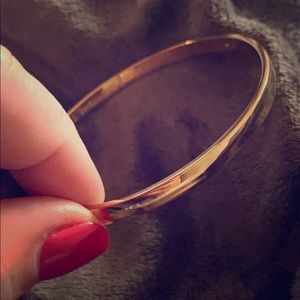 Kate spade rose colored bangle
